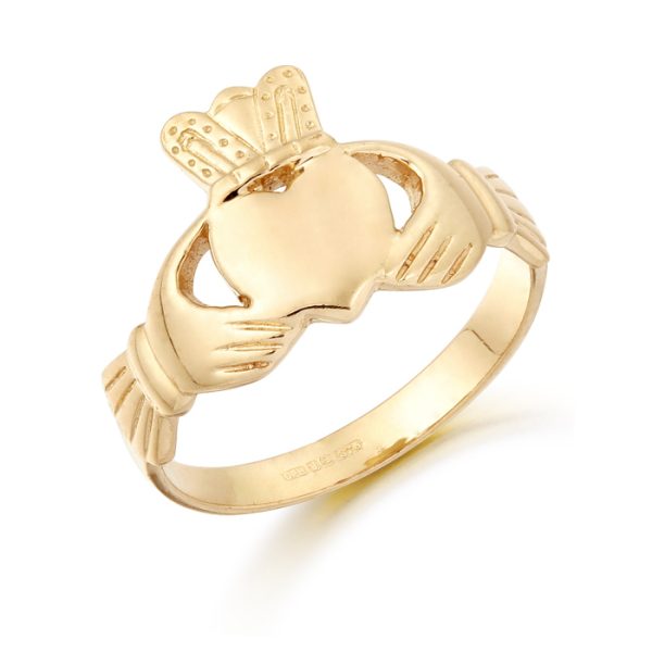 9ct Gold Claddagh Ring