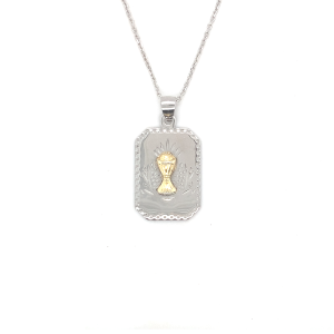 Sterling Silver Boys/Girls Communion Medal