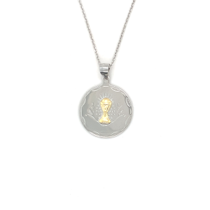 Sterling Silver Boys/Girls Communion Medal