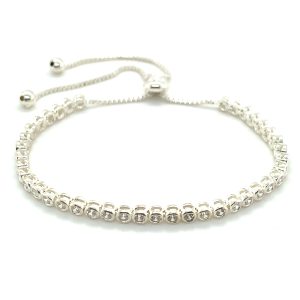 Sterling Silver Adjustable Bracelet