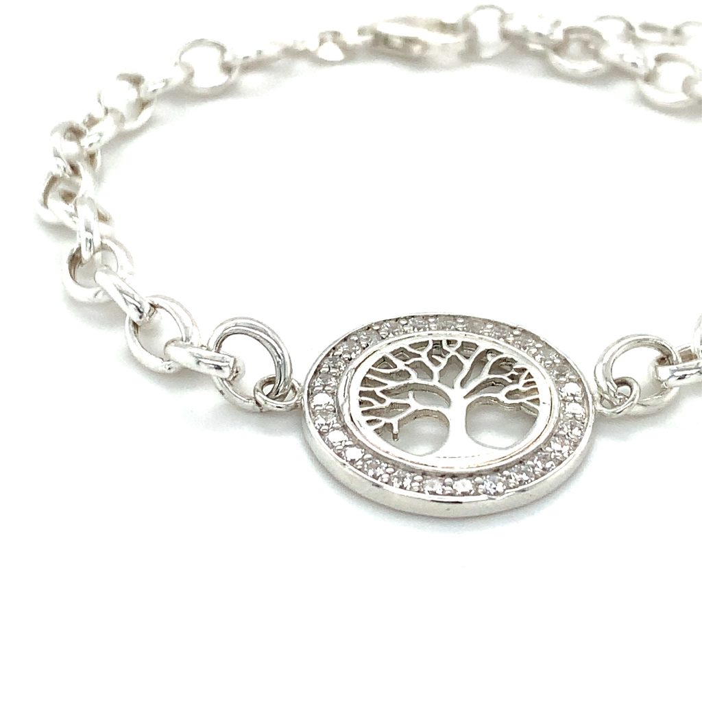 Sterling Silver Tree of Life Bracelet - Conway's Jewellers
