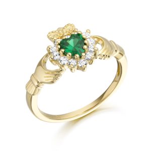 9ct Gold Claddagh Ring