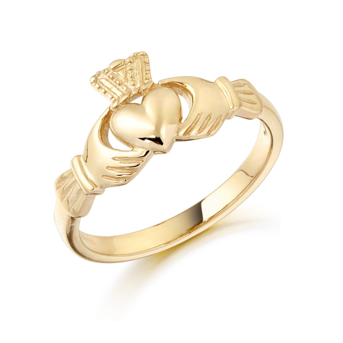 9ct Gold Claddagh Ring - Conway's Jewellers
