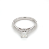 18ct White Gold Diamond Engagement Ring
