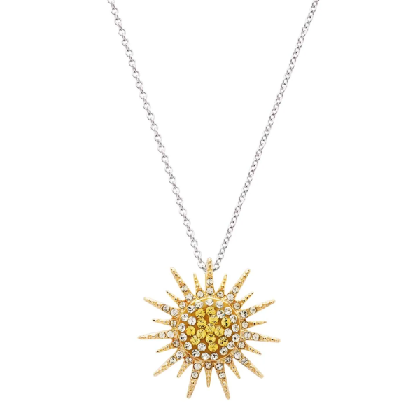 Sunburst Pendant in Sterling Silver