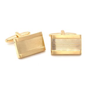 Gold Cuff Links