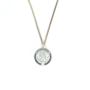 Sterling Silver Saint Christopher Medal