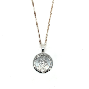 Sterling Silver Saint Christopher Medal