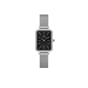 Daniel Wellington Quadro Lumine Bezel Sterling Black MOP