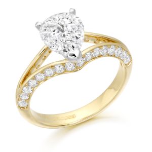 9ct Gold Annabelle CZ Ring