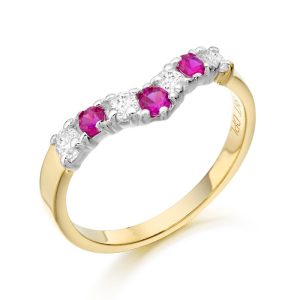 9ct Gold Wishbone Ring