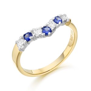 9ct Gold Wish Bone Ring