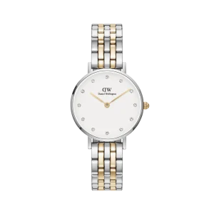 Daniel Wellington Petite Lumine 5-link two-tone