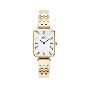 Daniel Wellington Quadro Roman Numerals 5-Link Gold