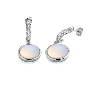 9ct White Gold Earrings