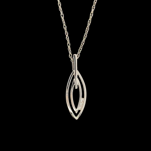 Diamond Pendant And Chain