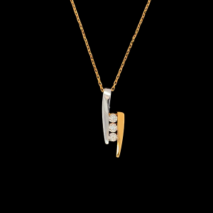 Diamond Pendant And Chain