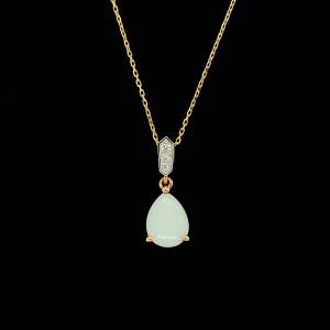 Diamond Pendant And Chain