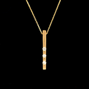 Diamond Pendant And Chain