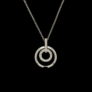 Diamond Pendant And Chain