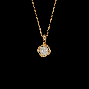 Diamond Pendant And Chain