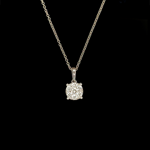 Diamond Pendant And Chain