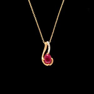 Diamond Pendant And Chain