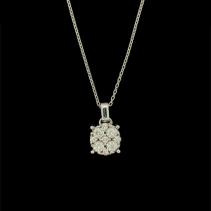 Diamond Pendant And Chain