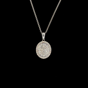 Diamond Pendant And Chain