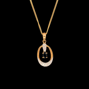 Diamond Pendant And Chain
