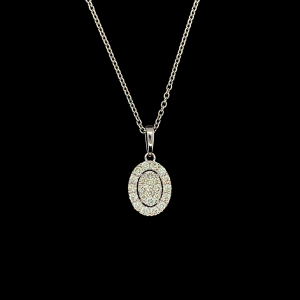 Diamond Pendant And Chain
