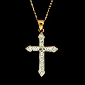 Diamond Pendant And Chain