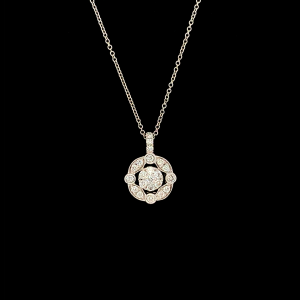 Diamond Pendant And Chain