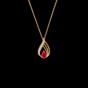 Diamond Pendant And Chain