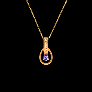 Diamond Pendant And Chain
