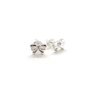 Silver CZ Stud Earrings