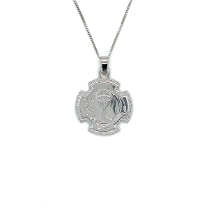 Sterling Silver Communion Medal