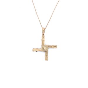 9ct Gold St. Brigid's Cross