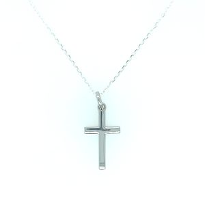 Sterling Silver Cross and Chain