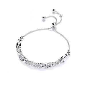 Sterling Silver Adjustable Bracelet