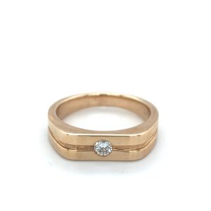 9ct Gold 0.21ct Diamond Ring