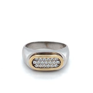 18ct White Gold 0.46ct Diamonds Ring