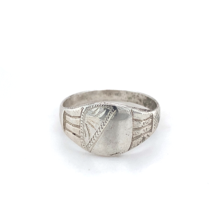Sterling Silver Signet Ring