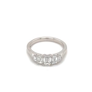 1.10ct Lab Diamond Platinum Engagement Ring