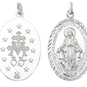Miraculous Medal and Chain